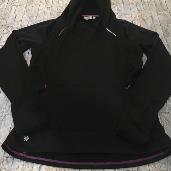 Athleta Sweaters - Athleta Plushtec Wrap Front sweater size medium